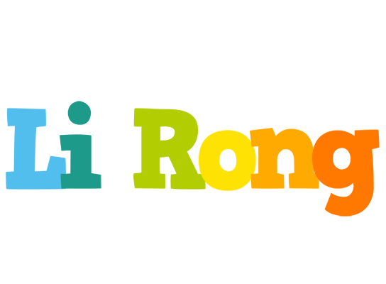 Li Rong rainbows logo